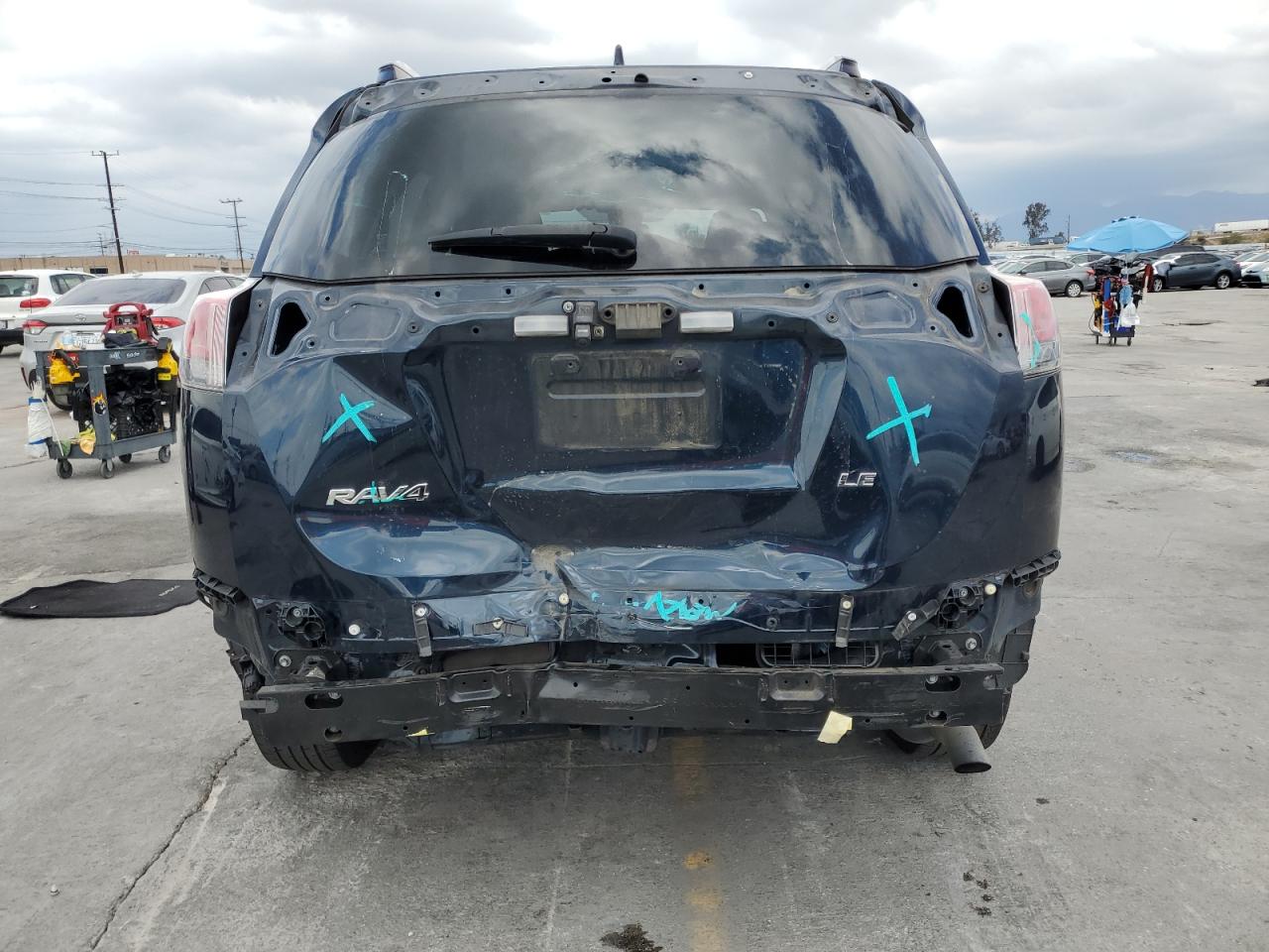 2017 Toyota Rav4 Le VIN: JTMZFREV6HJ709147 Lot: 81444735