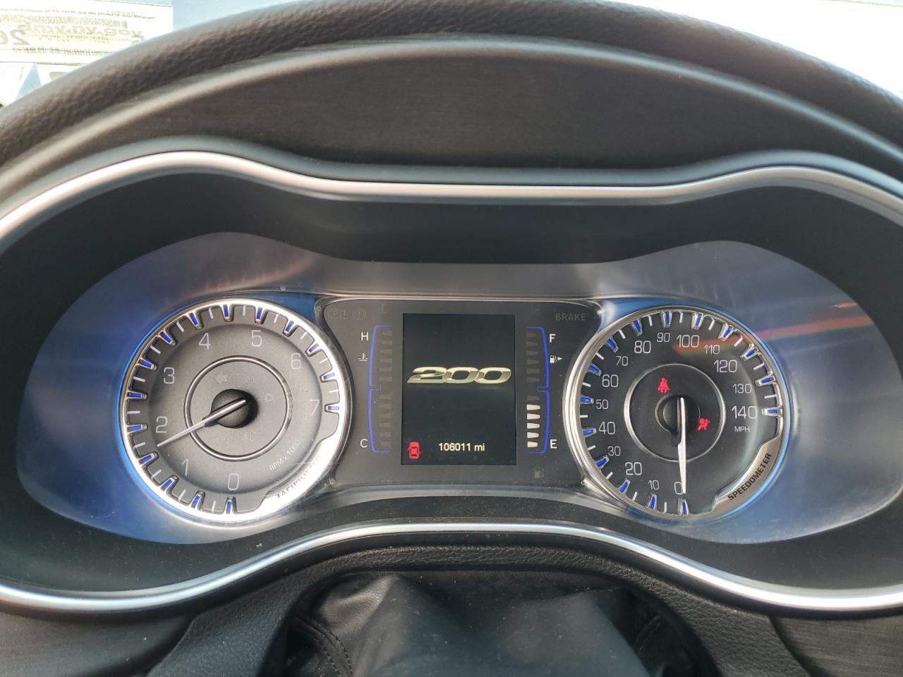 2016 Chrysler 200 Limited VIN: 1C3CCCAB3GN125663 Lot: 83869785