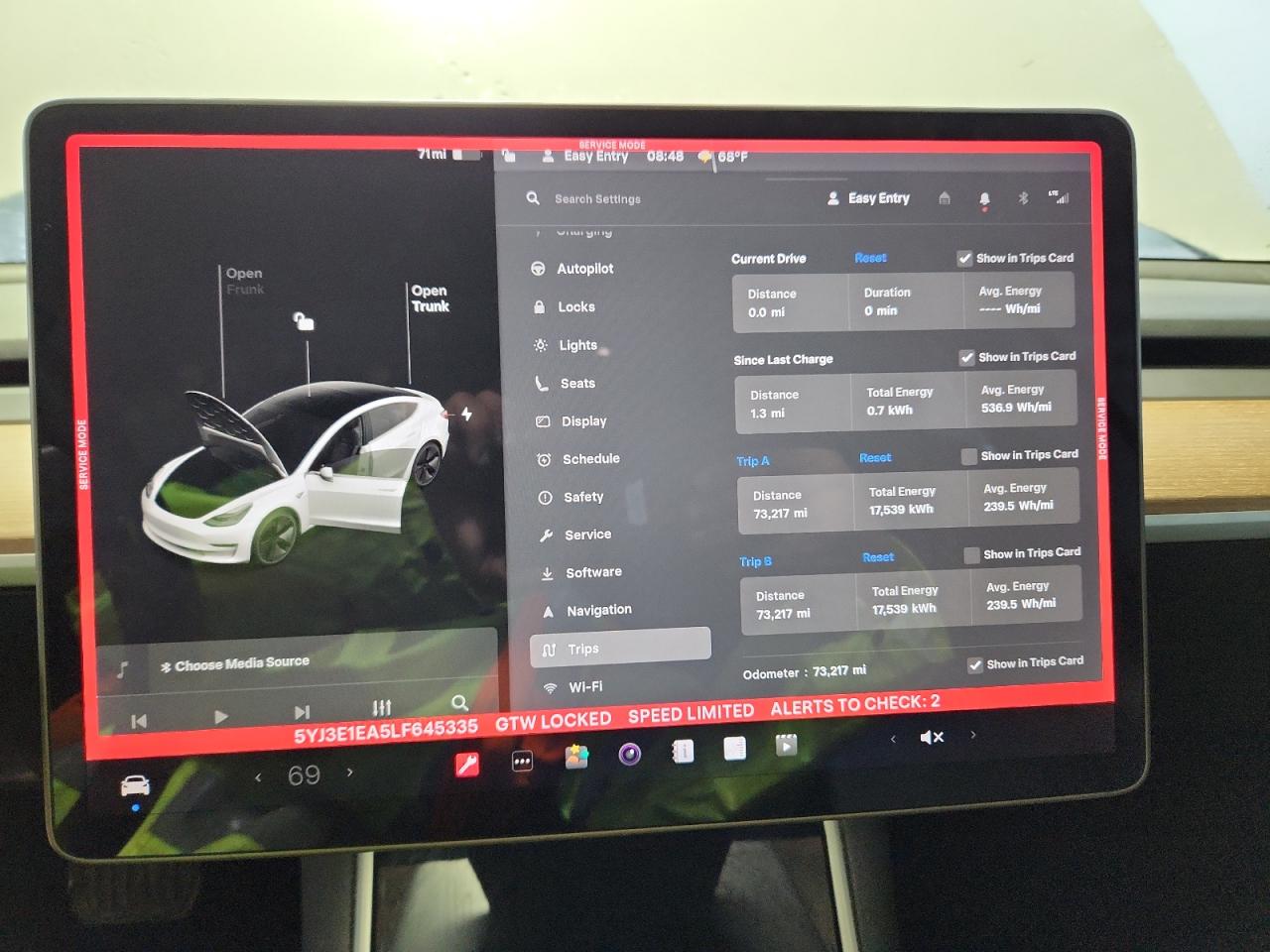 2020 Tesla Model 3 VIN: 5YJ3E1EA5LF645335 Lot: 71637115