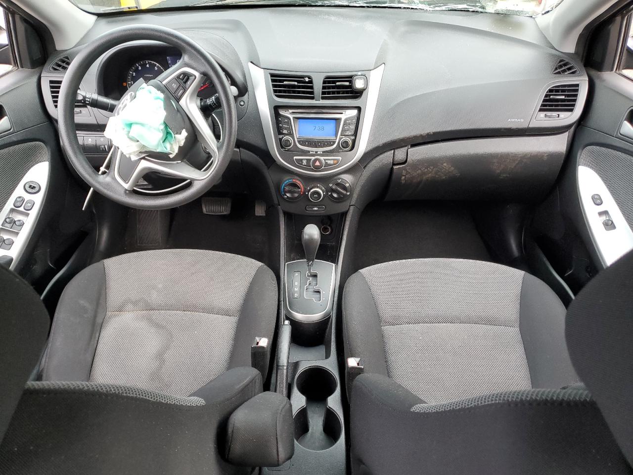 2012 Hyundai Accent Gls VIN: KMHCT5AE6CU044024 Lot: 80703455