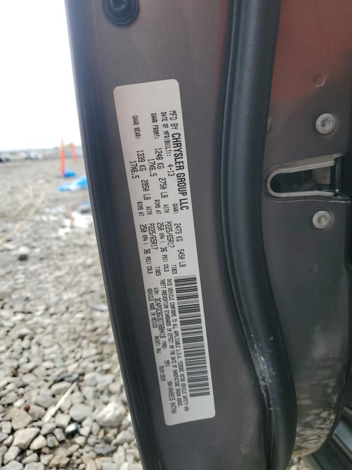 2013 Dodge Journey Sxt VIN: 3C4PDCBG3DT680418 Lot: 81496355