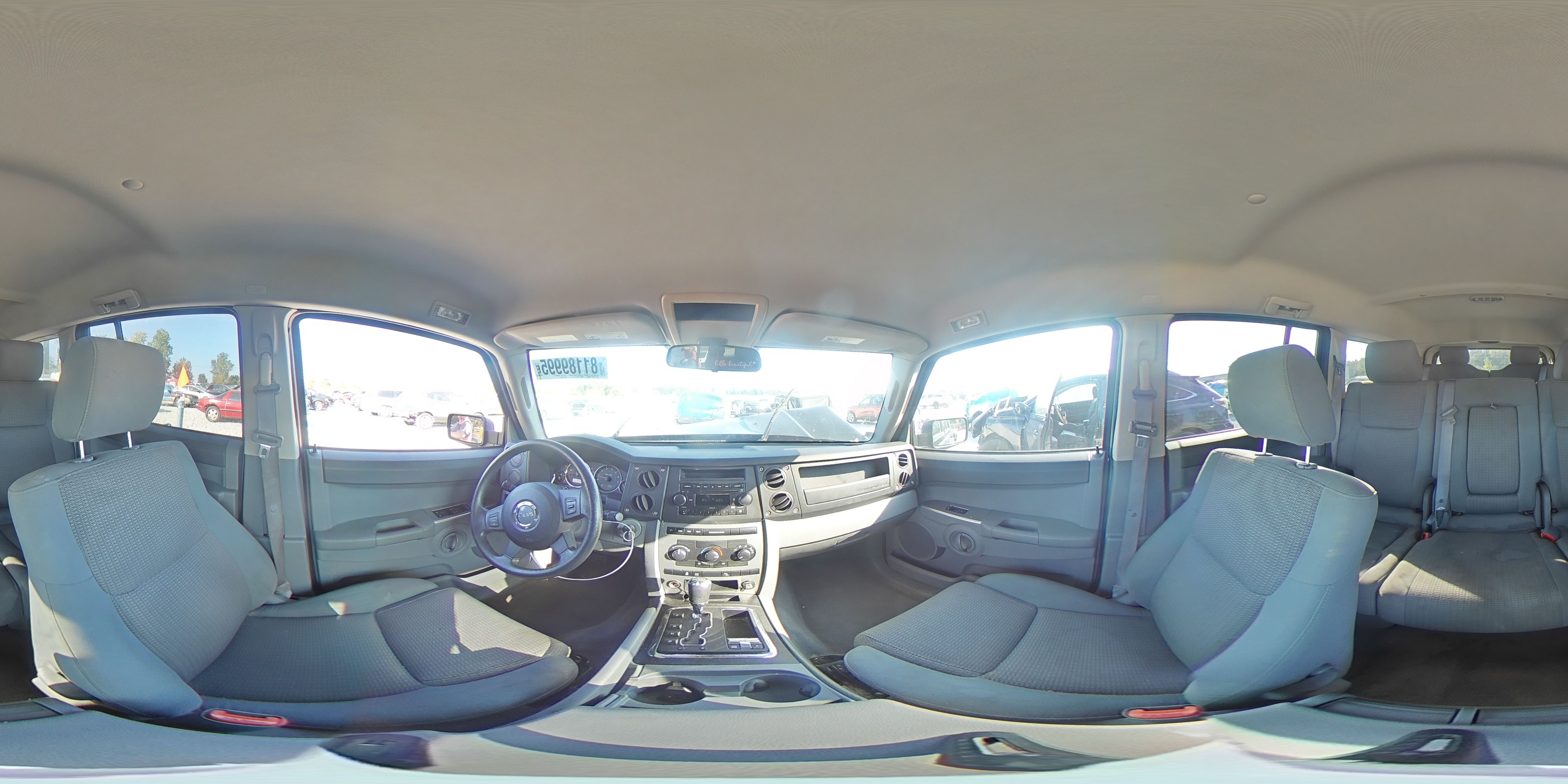 2007 Jeep Commander VIN: 1J8HG48P07C702229 Lot: 81189995