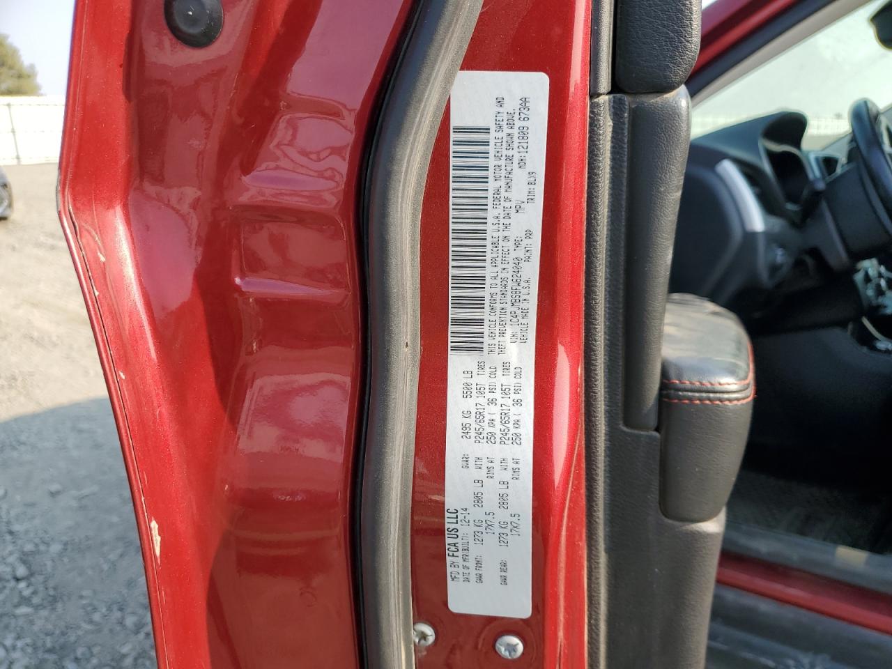 2015 Jeep Cherokee Trailhawk VIN: 1C4PJMBS8FW624040 Lot: 80523015