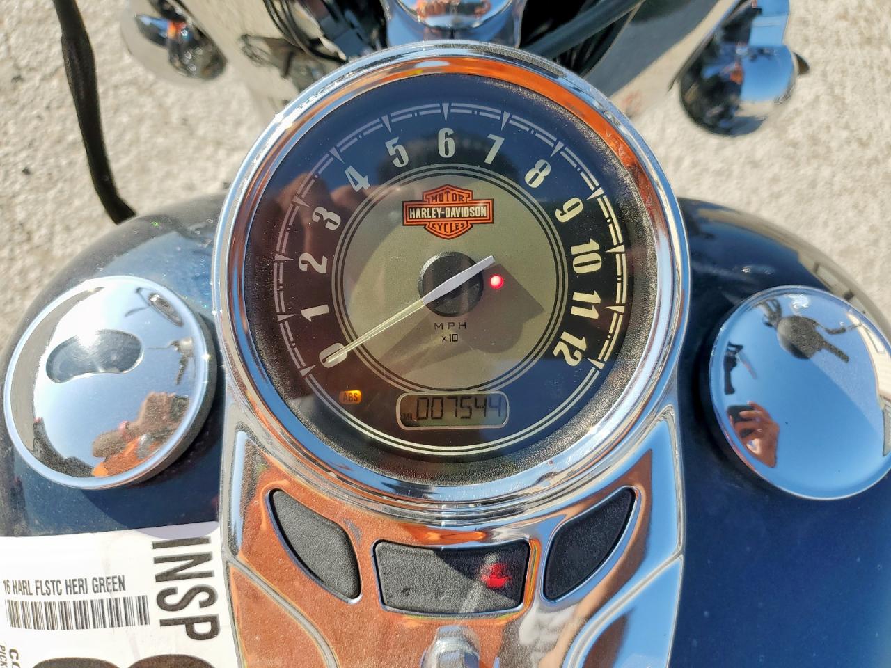 2016 Harley-Davidson Flstc Heritage Softail Classic VIN: 1HD1BWV12GB044596 Lot: 80474595