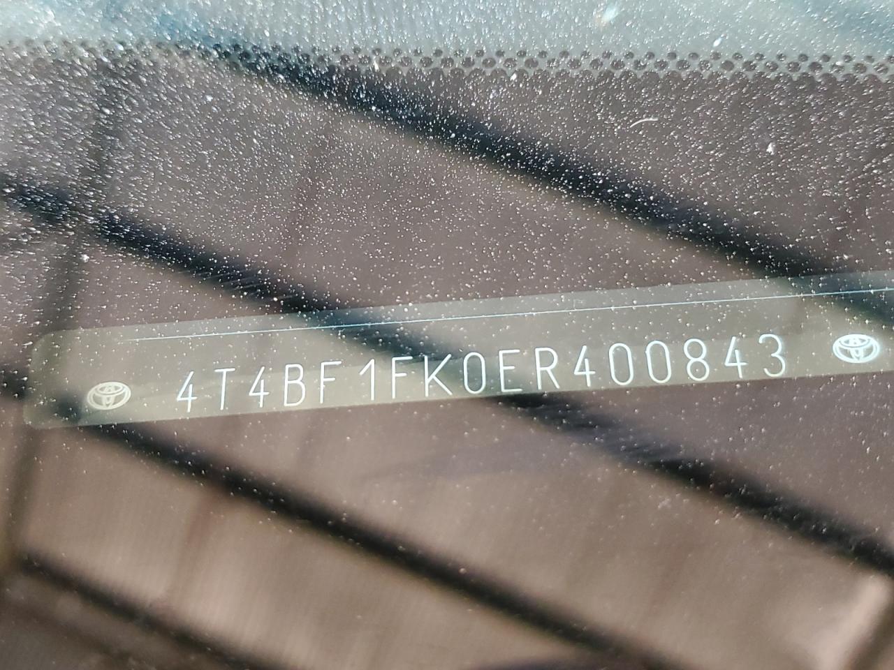 2014 Toyota Camry L VIN: 4T4BF1FK0ER400843 Lot: 82128905