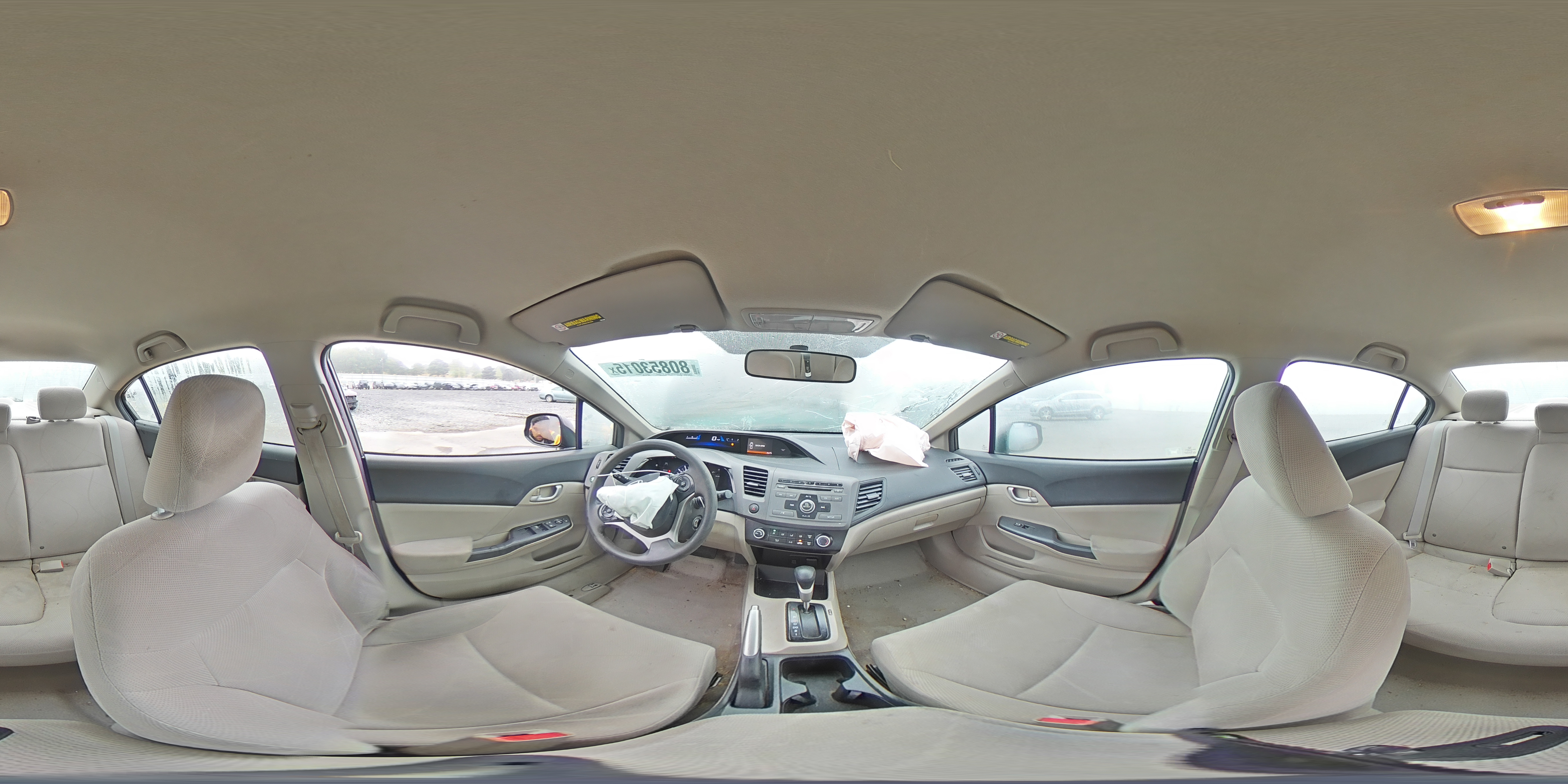 2012 Honda Civic Lx VIN: 2HGFB2F51CH561649 Lot: 80853015