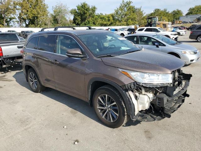  TOYOTA HIGHLANDER 2018 Коричневый