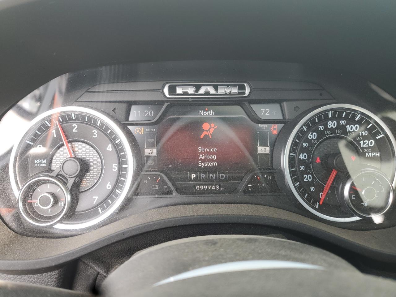 2020 Ram 1500 Laramie VIN: 1C6SRFJT7LN366563 Lot: 72008685