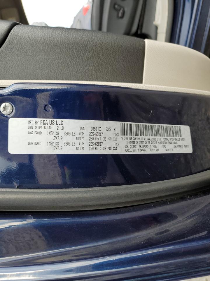 2018 Chrysler Pacifica Hybrid Touring L VIN: 2C4RC1L75JR248216 Lot: 80653765