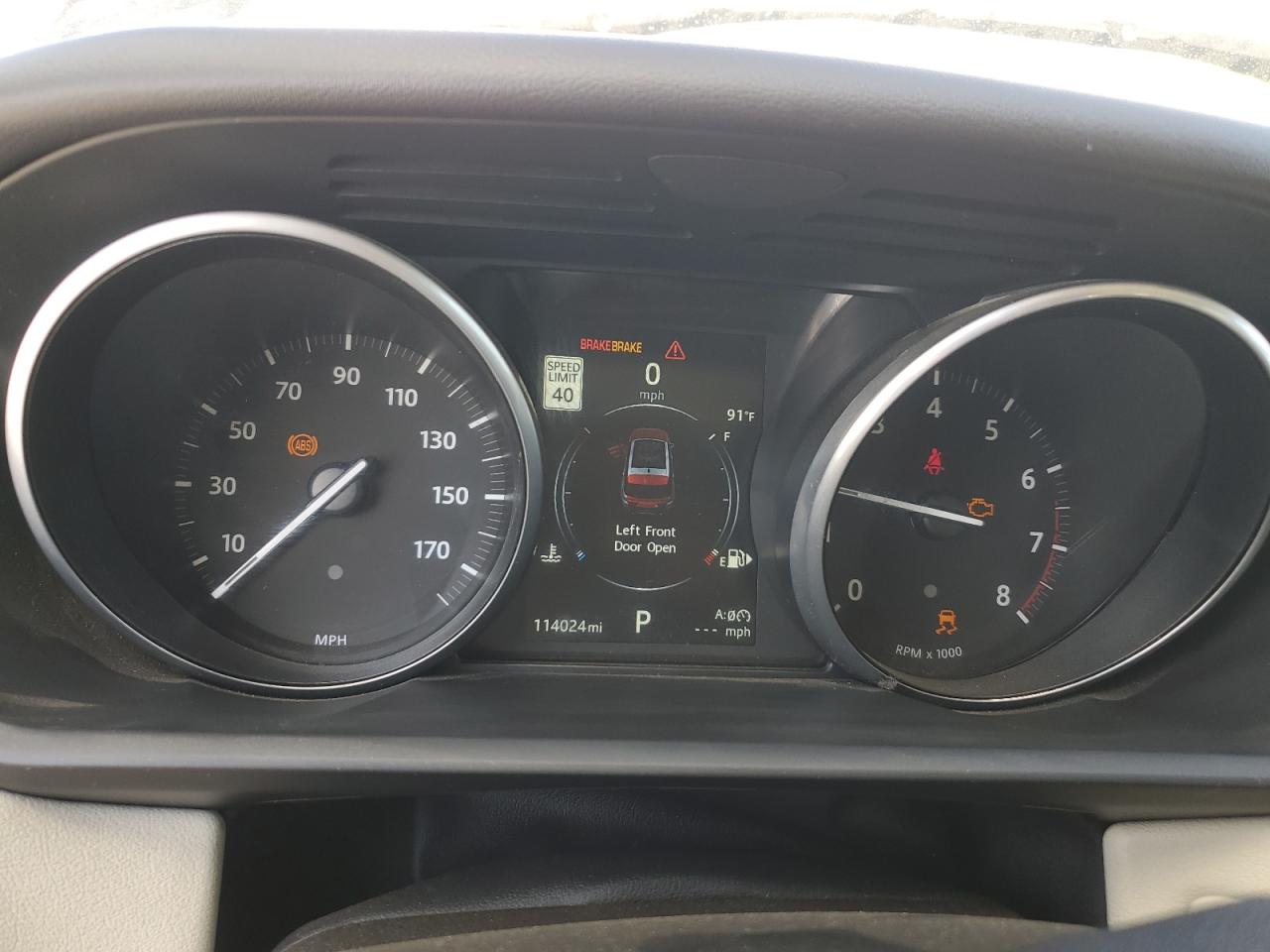 2017 Land Rover Range Rover Sport Hse VIN: SALWR2FV7HA153343 Lot: 81801485