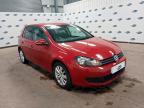 2011 VOLKSWAGEN GOLF MATCH TDI DSG 1.6 TDI 105 MATCH 5DR DSG for sale at Copart NEWBURY