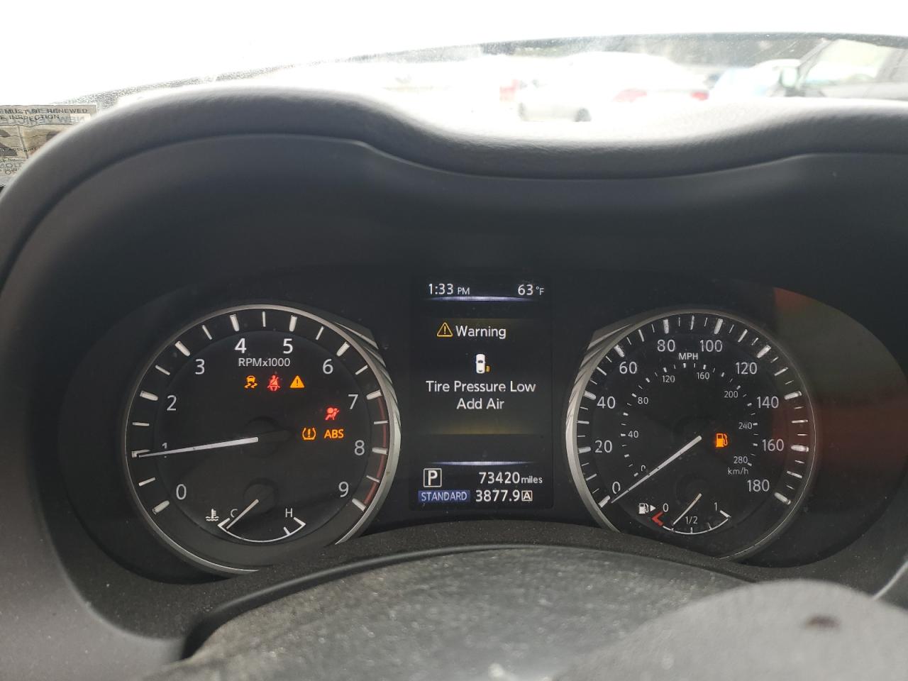 2018 Infiniti Q50 Luxe VIN: JN1EV7AR9JM438381 Lot: 72003555