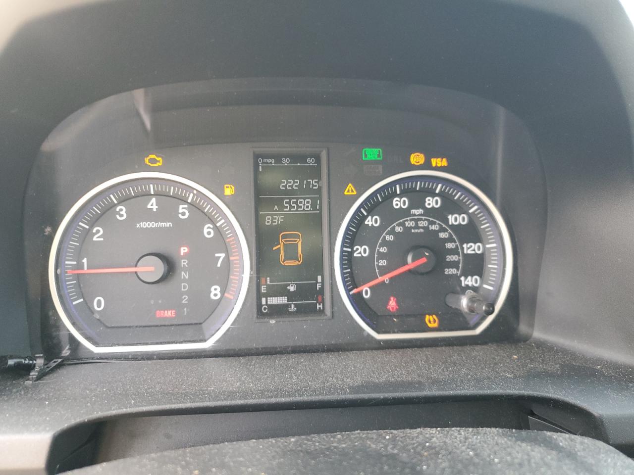 2008 Honda Cr-V Exl VIN: 5J6RE387X8L003052 Lot: 80157585