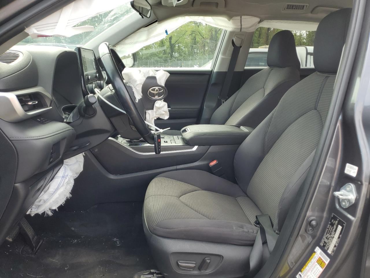 2021 Toyota Highlander L VIN: 5TDBZRBHXMS116136 Lot: 83849595