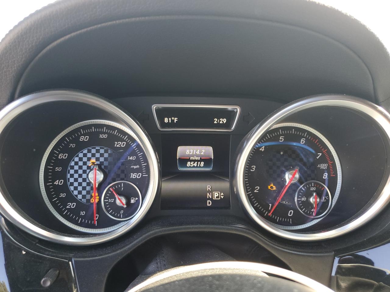 2016 Mercedes-Benz Gle Coupe 450 4Matic VIN: 4JGED6EB4GA007587 Lot: 81368795