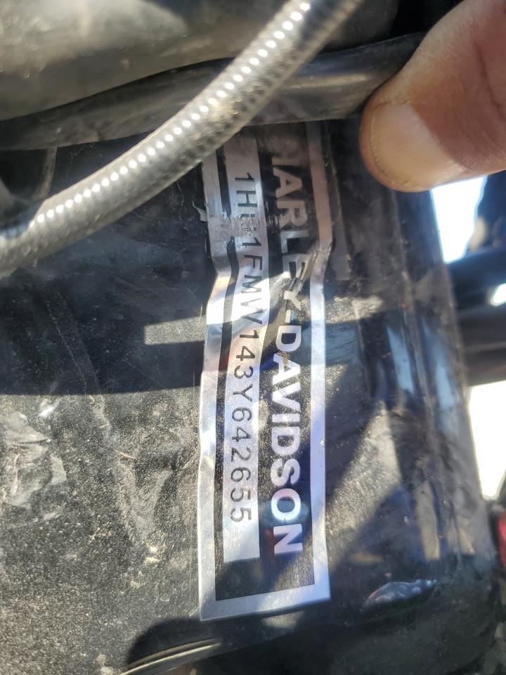 2003 Harley-Davidson Flhtpi VIN: 1HD1FMW143Y642655 Lot: 80215335