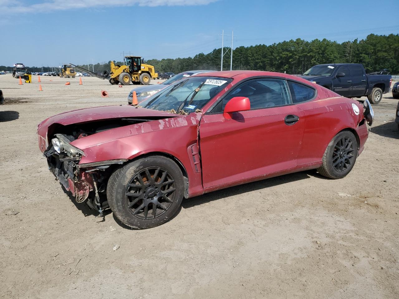 HYUNDAI TIBURON 2006. Lot# 70912605. VIN KMHHM65D46U229462. Photo 1