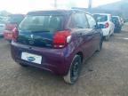 2016 PEUGEOT 108 ACTIVE  for sale at Copart BRISTOL