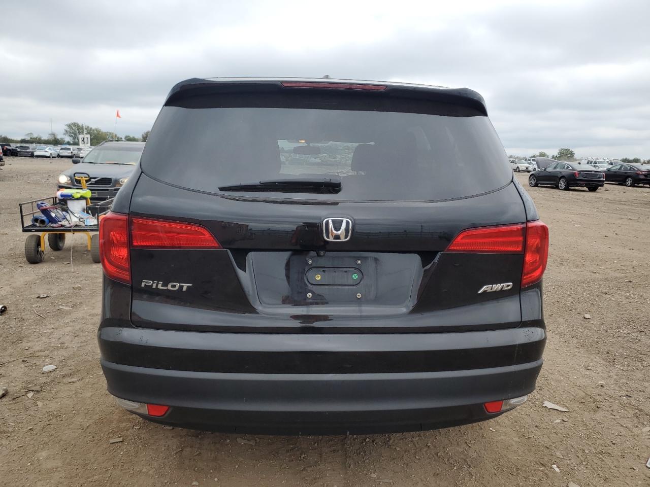 2016 Honda Pilot Exl VIN: 5FNYF6H59GB068605 Lot: 82141395