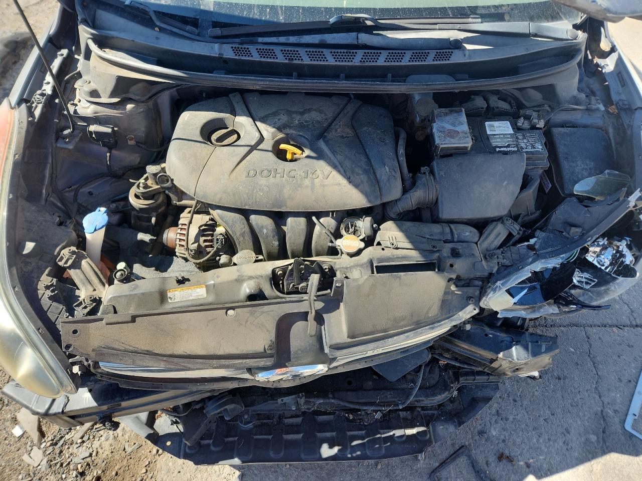 2012 Hyundai Elantra Gls VIN: 5NPDH4AE8CH140428 Lot: 80342415