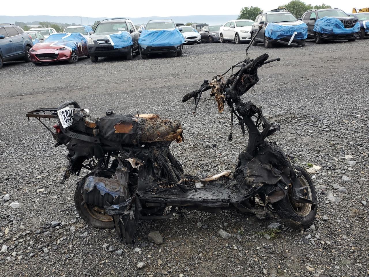 YAMAHA SCOOTER 1989. Lot# 83943295. VIN JYA3EKC08KA011262. Photo 1