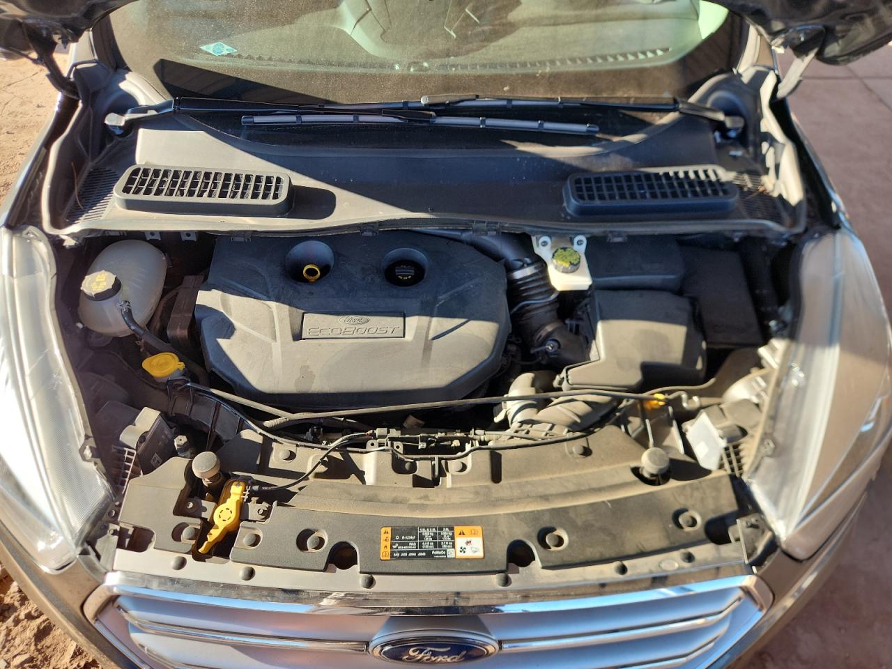 2017 Ford Escape Titanium VIN: 1FMCU9J9XHUC51563 Lot: 81632235