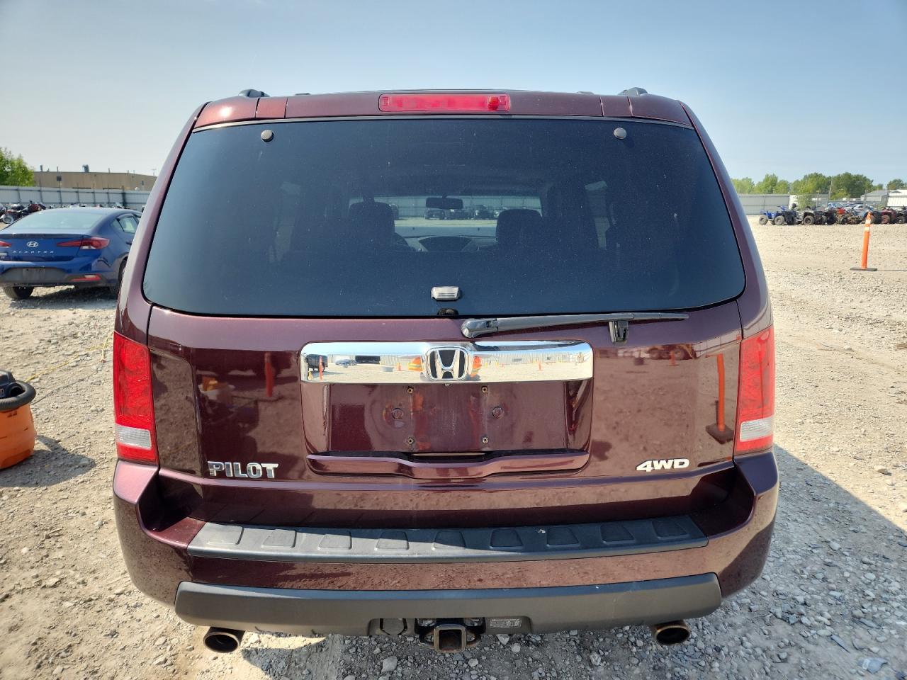 2011 Honda Pilot Exl VIN: 5FNYF4H52BB056650 Lot: 71444765