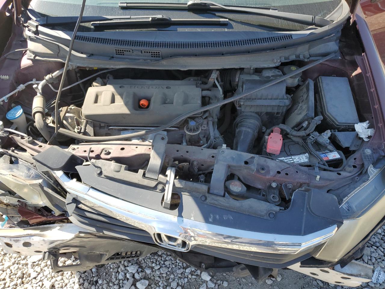 2012 Honda Civic Lx VIN: 19XFB2F55CE098103 Lot: 84790435