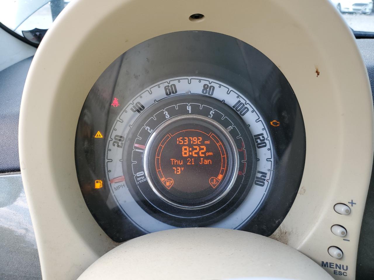 2012 Fiat 500 Pop VIN: 3C3CFFAR8CT212605 Lot: 81608075