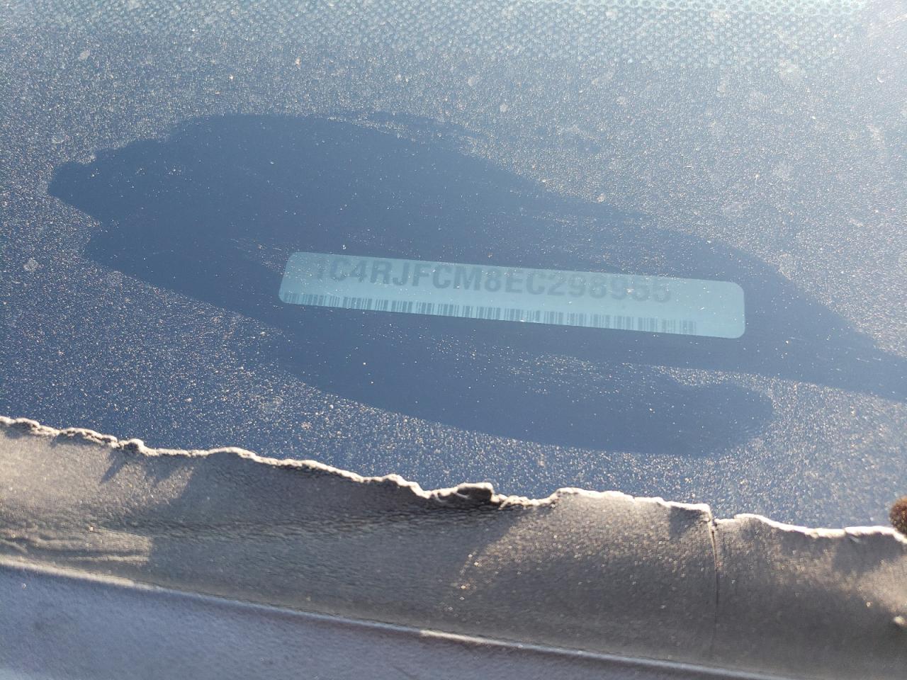 2014 Jeep Grand Cherokee Overland VIN: 1C4RJFCM8EC298955 Lot: 81522185