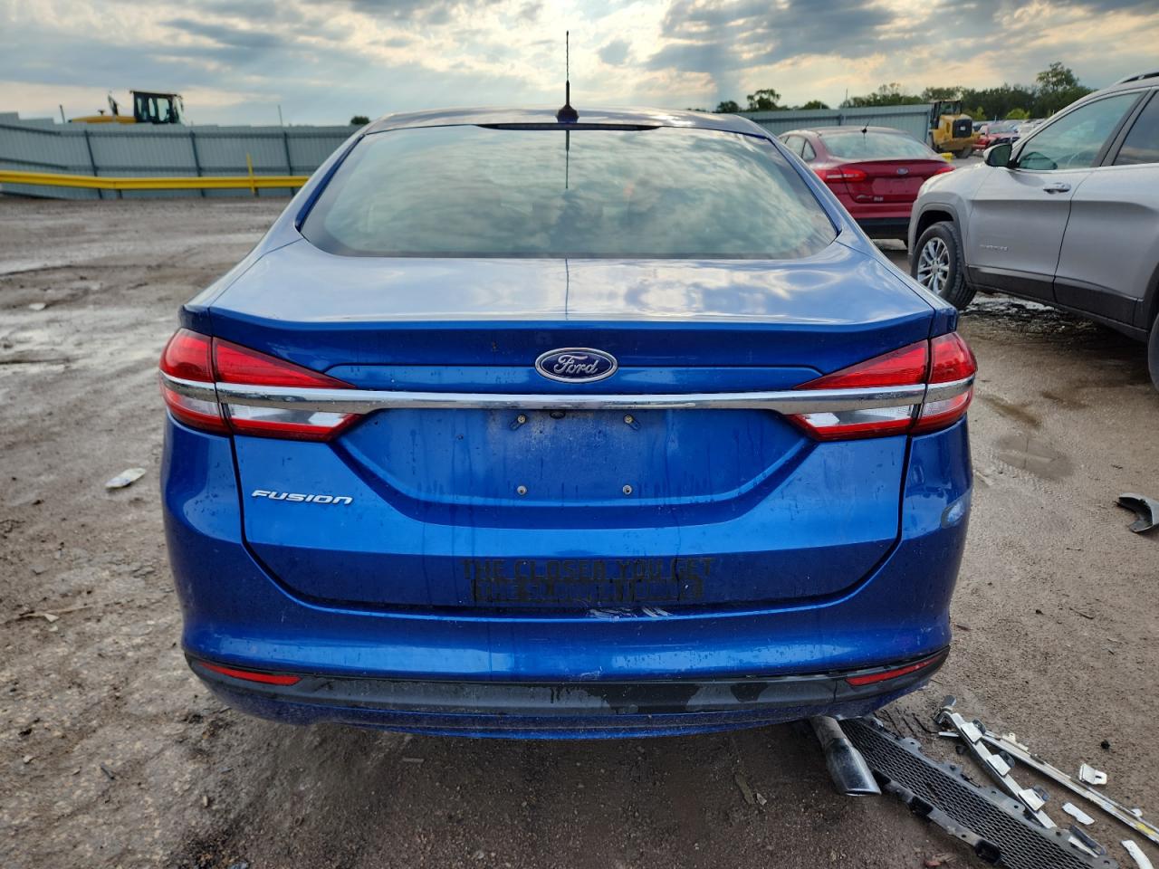 2017 Ford Fusion S VIN: 3FA6P0G75HR231079 Lot: 80678085