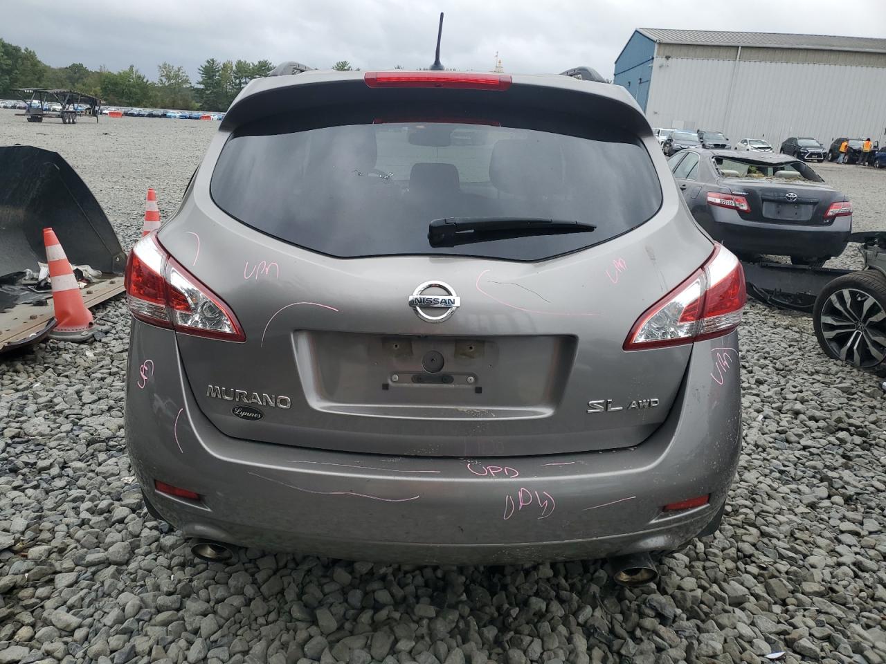 2012 Nissan Murano S VIN: JN8AZ1MW4CW235649 Lot: 80492915