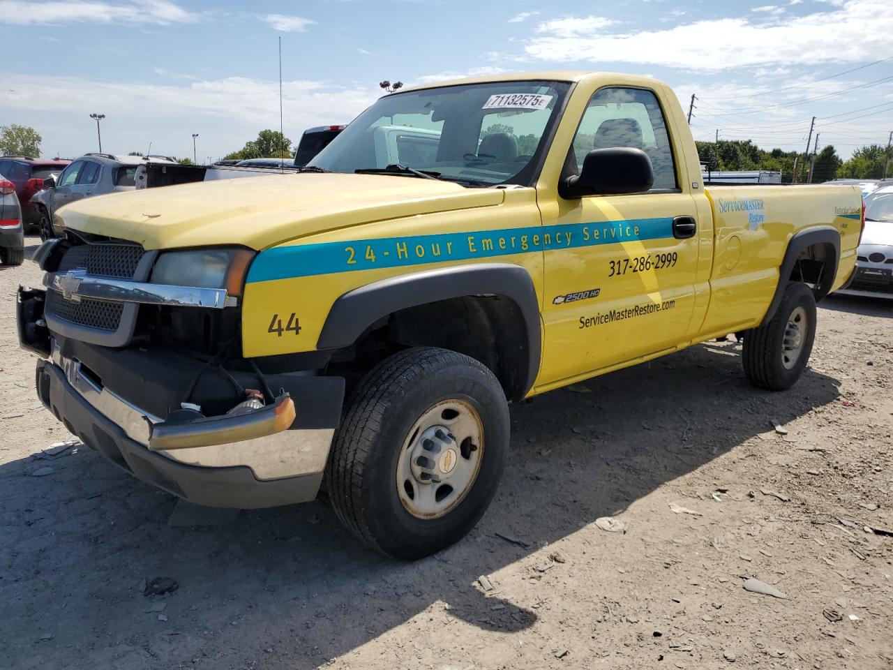 2004 Chevrolet Silverado K2500 Heavy Duty VIN: 1GCHK24U14E225719 Lot: 71132575