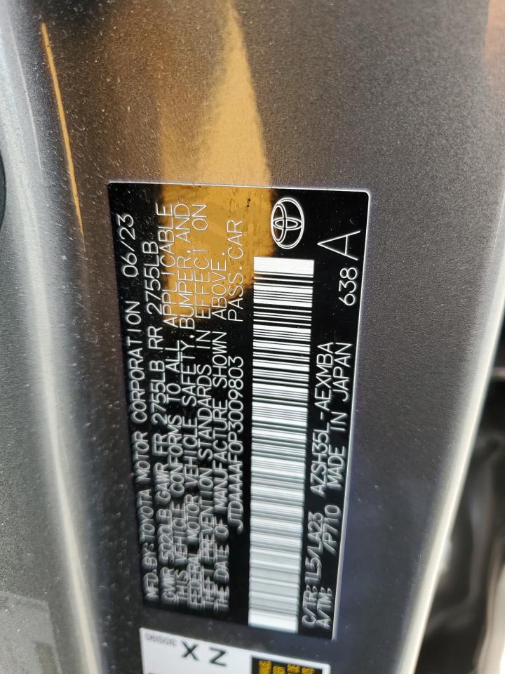 2023 Toyota Crown Xle VIN: JTDAAAAF0P3009803 Lot: 81523965