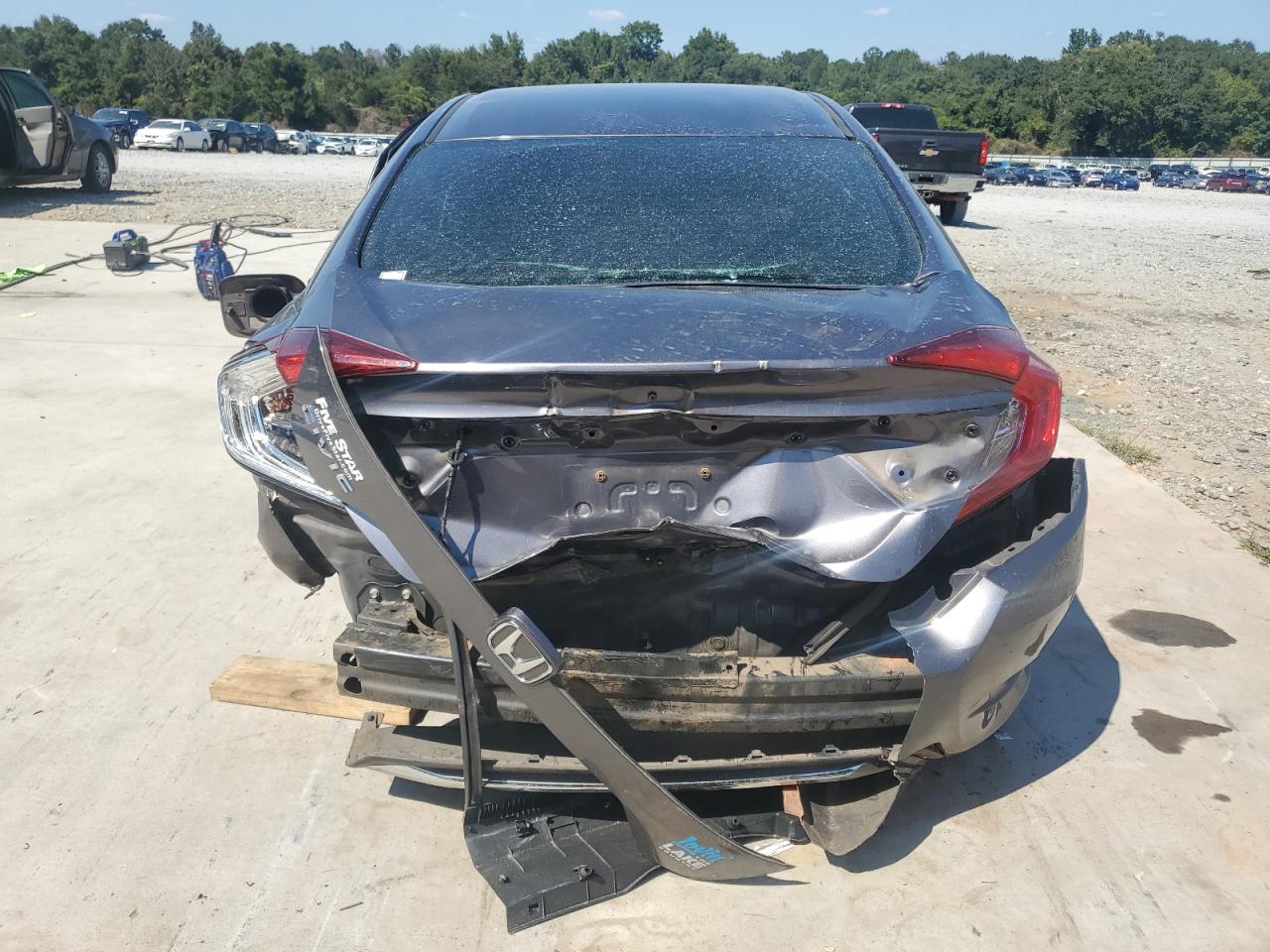 2019 Honda Civic Lx VIN: 19XFC2F6XKE007606 Lot: 80025645