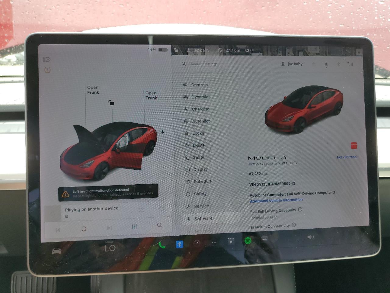 2021 Tesla Model 3 VIN: 5YJ3E1EA9MF989543 Lot: 81551525