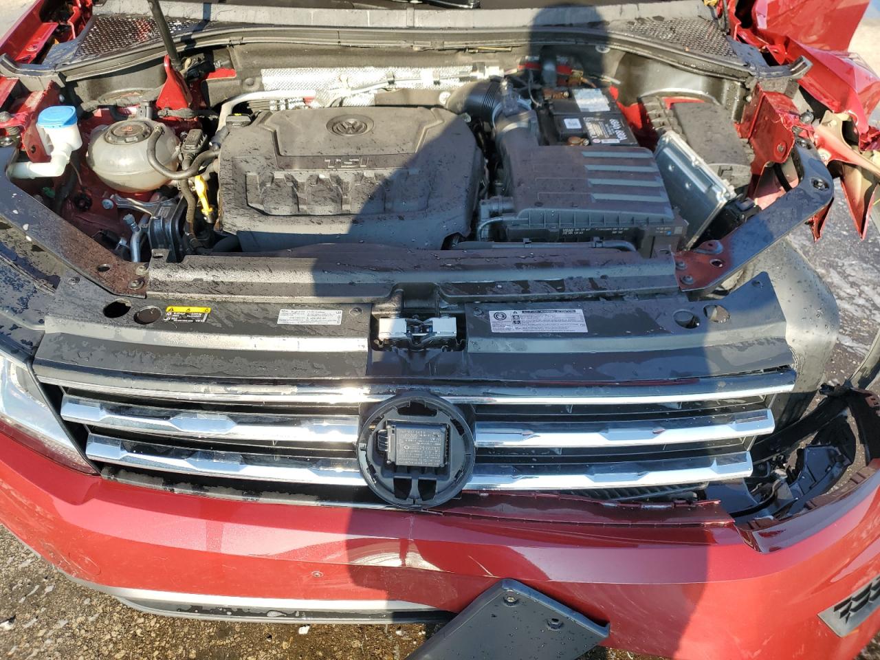 2019 Volkswagen Tiguan S VIN: 3VV1B7AXXKM141307 Lot: 81513405