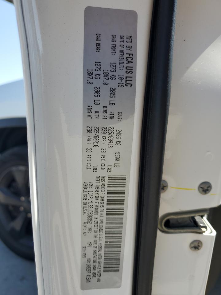 2020 Jeep Cherokee Latitude Plus VIN: 1C4PJMLB8LD536952 Lot: 81056765