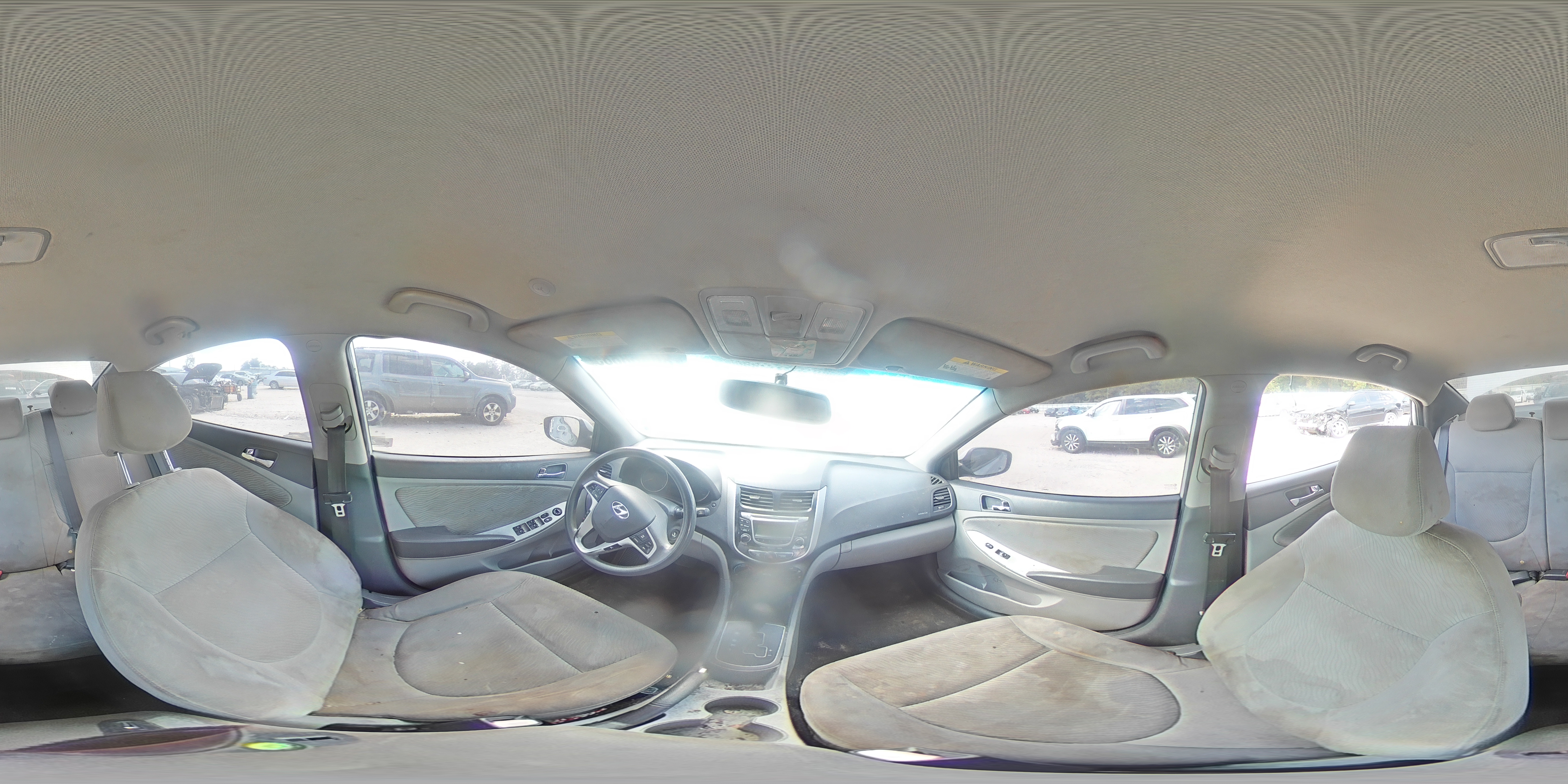 2012 Hyundai Accent Gls VIN: KMHCU4AE2CU159601 Lot: 80468885