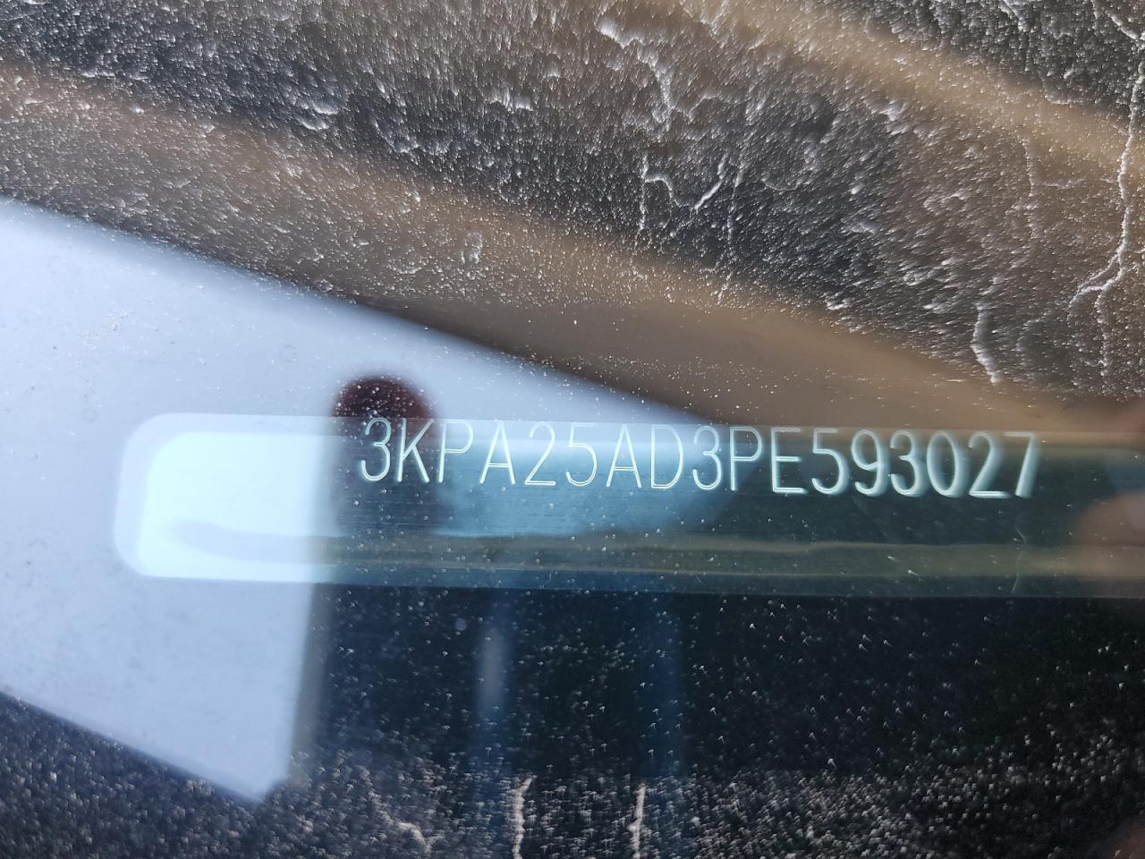 2023 Kia Rio S VIN: 3KPA25AD3PE593027 Lot: 80777985