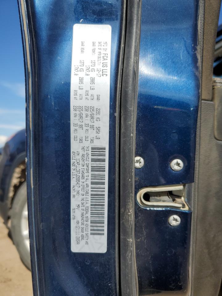 2018 Jeep Cherokee Latitude VIN: 1C4PJLCB7JD595417 Lot: 84596825