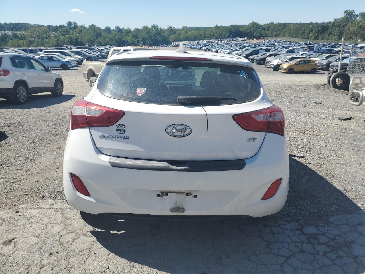 2013 Hyundai Elantra Gt VIN: KMHD35LE8DU092384 Lot: 71088885