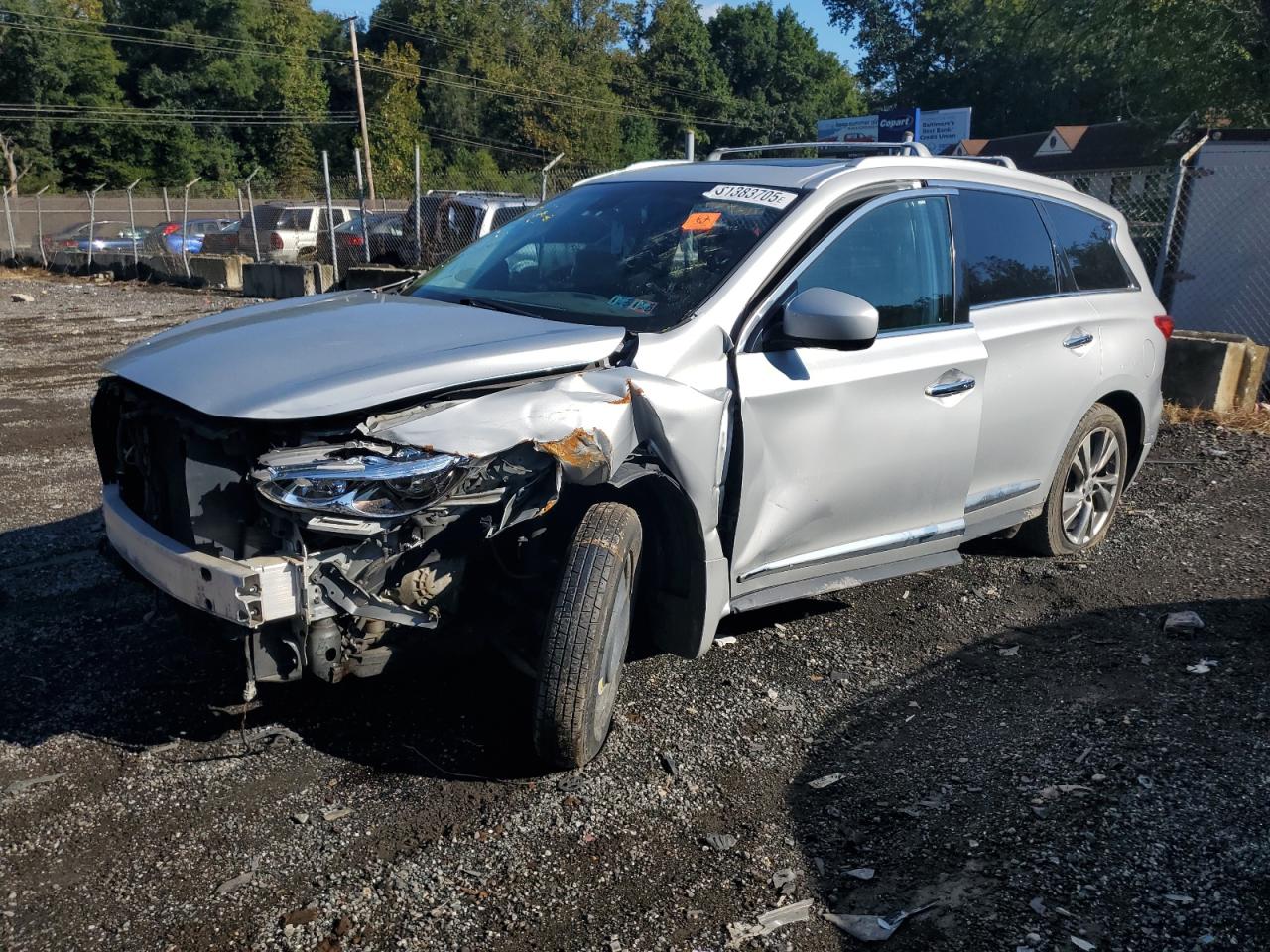 INFINITI JX35 2013. Lot# 81383705. VIN 5N1AL0MM9DC329580. Photo 1