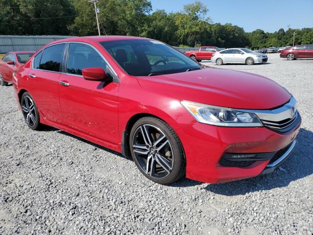  HONDA ACCORD 2016 Красный