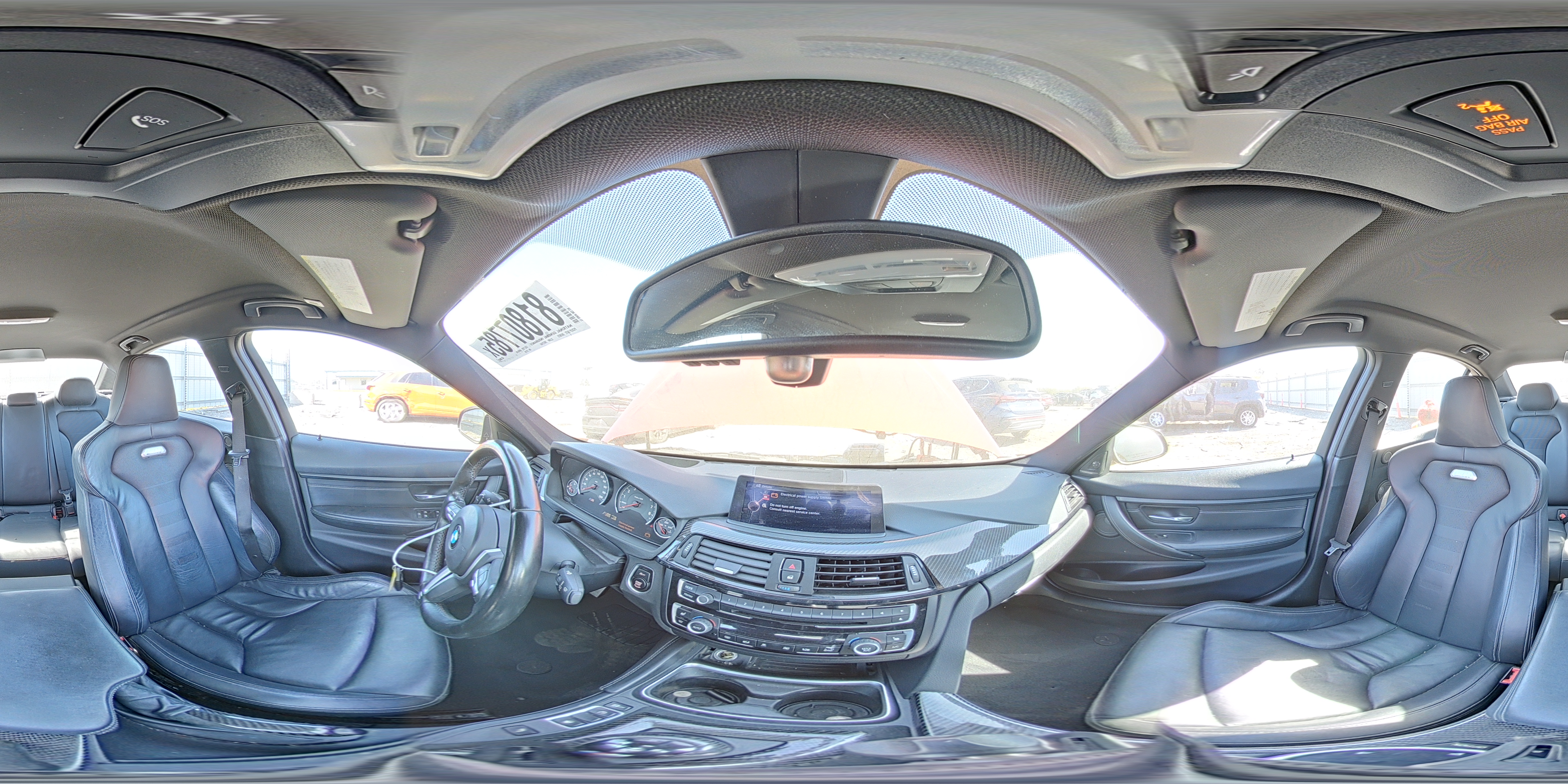 2015 BMW M3 VIN: WBS3C9C58FJ276194 Lot: 81807785