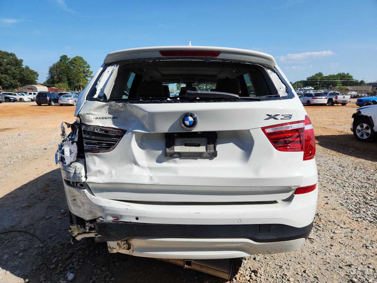 2016 BMW X3 xDrive28I VIN: 5UXWX9C55G0D71040 Lot: 71880985