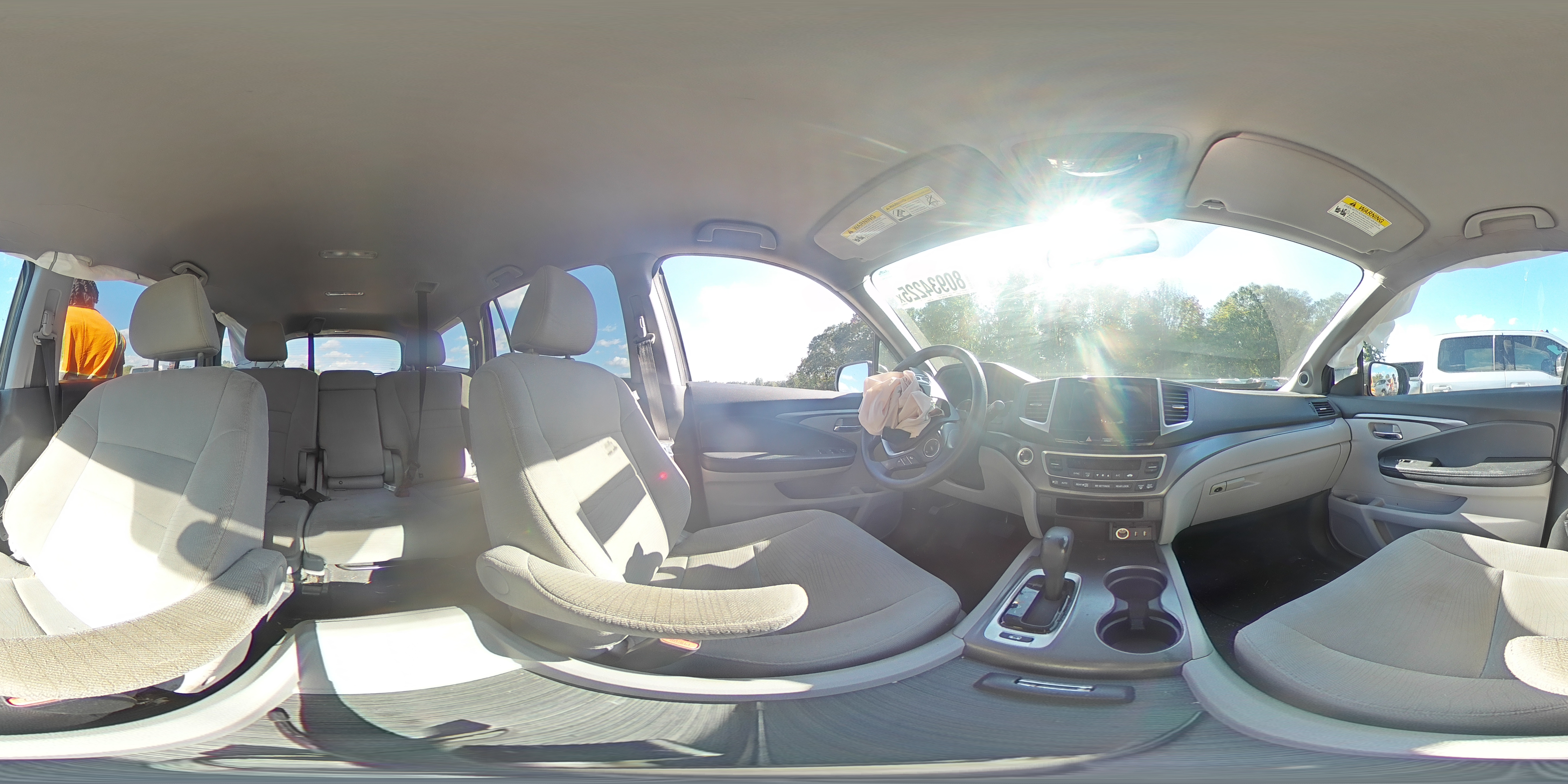 2017 Honda Pilot Ex VIN: 5FNYF6H36HB088942 Lot: 80934225