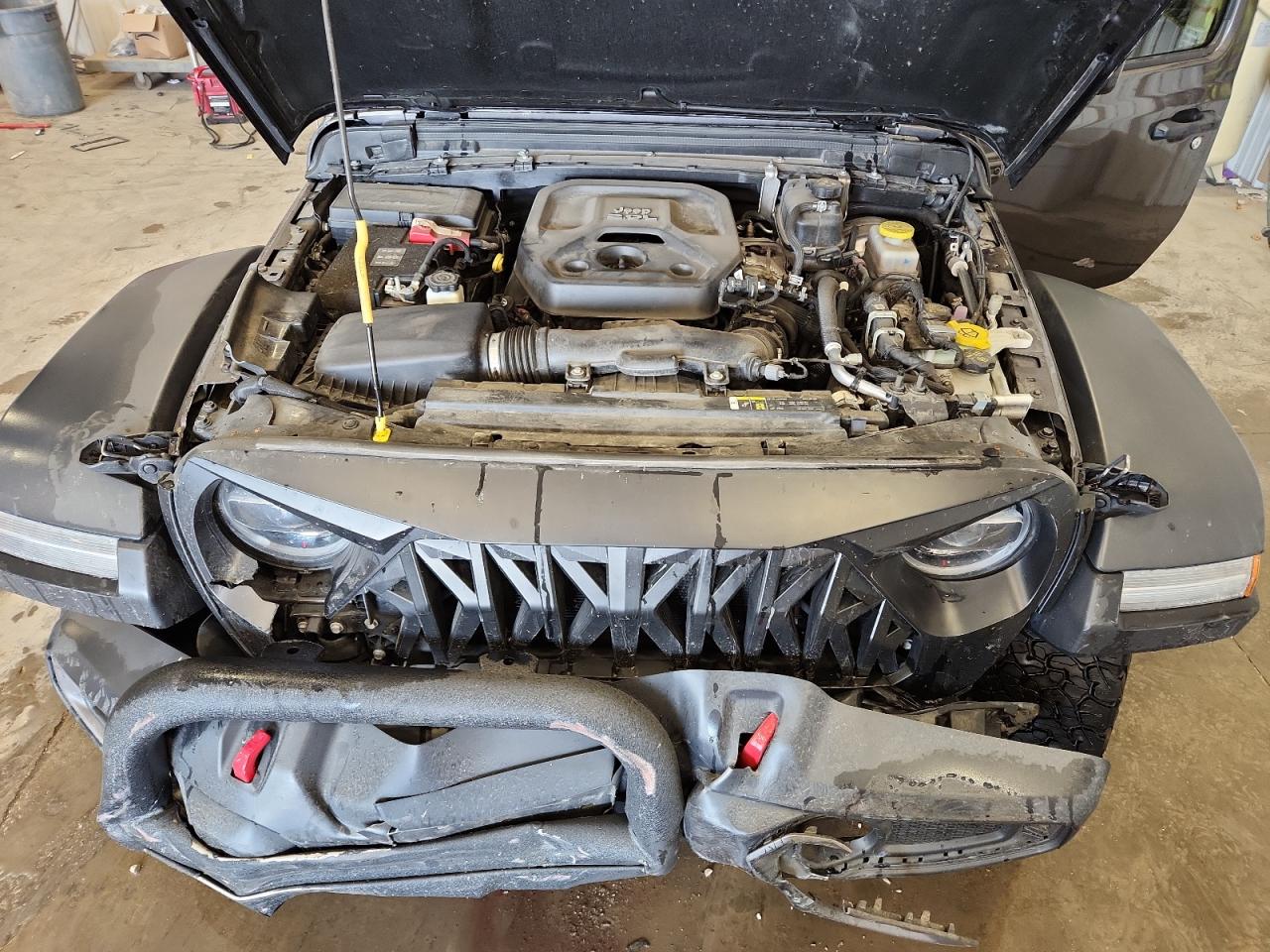 2019 Jeep Wrangler Unlimited Rubicon VIN: 1C4HJXFN7KW599734 Lot: 81405145