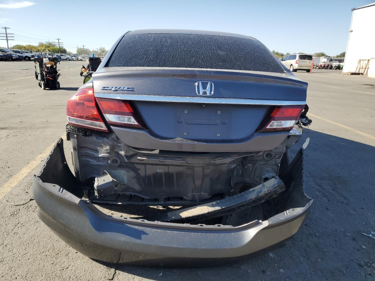 2014 Honda Civic Lx VIN: 19XFB2F55EE058204 Lot: 81163315