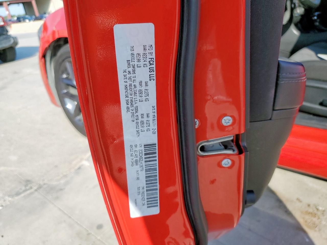 2020 Dodge Charger Sxt VIN: 2C3CDXBG2LH136770 Lot: 71510305